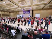 Dancers in the Majestic Ballroom at Las Vegas Dance Explosion 2015