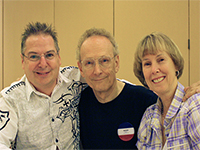 Michael Diven, Norm Gifford and Vivienne Scott at the Pikes Peak Line Dance or Bust! 2013