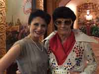 Jo Thompson-Szymanski and Elvis at Las Vegas Dance Explosion 2016