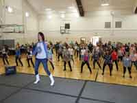 Jo Thompson-Szymanski teaching at Dancing for the Dream - 2019 in Sacramento, CA