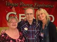 Joanne Brady, Norm Gifford and Ivonne Verhagen at Las Vegas Dance Explosion 2016
