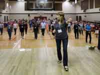 Michele Burton teaching at OktoberWest 2016 In Citrus Heights, CA