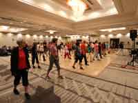 Beginner room at Pikes Peak Line Dance or Bust - 2018 in Colorado Springs, CO