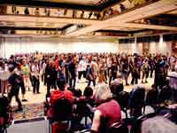 Dancers in Main Ballroom at the Vegas Dance Explosion - 2013